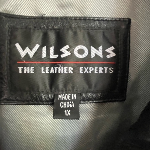Wilson women’s leather jacket vintage - Picture 7 of 14